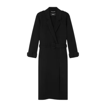 Wool-Cashmere Belted Coat