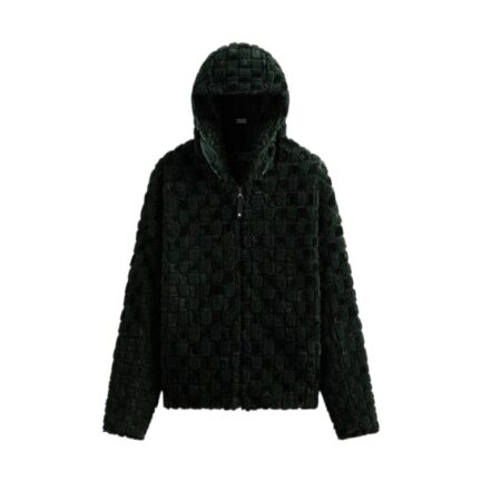 Kith Faux Fur Cropped Hoodie Bomber