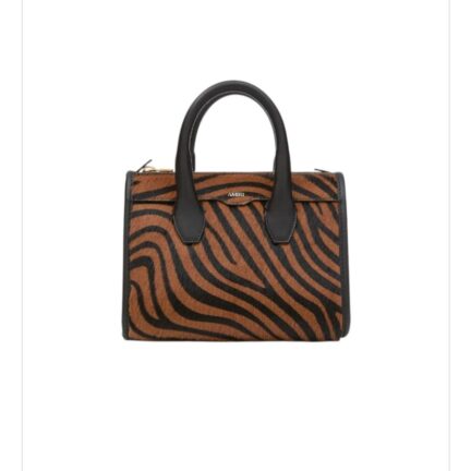 WOMEN'S MICRO TRIANGLE ZEBRA BAG