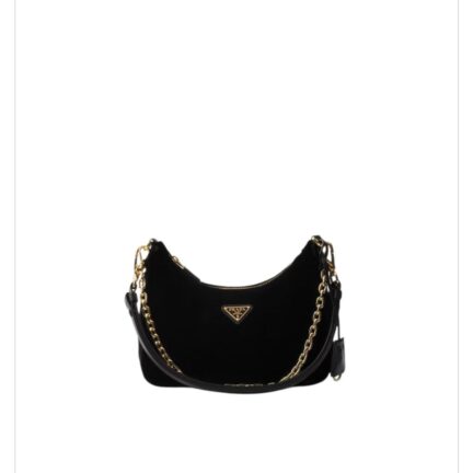 Prada Re-Edition mini velvet bag