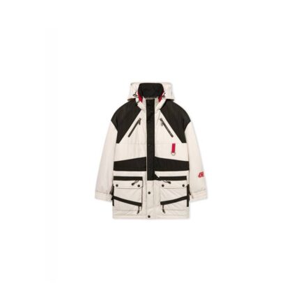 Sporty Ow Col Block Parka