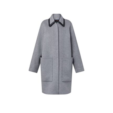 Removable Collar Double Face Coat