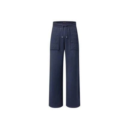 Embossed Signature Detail Pants