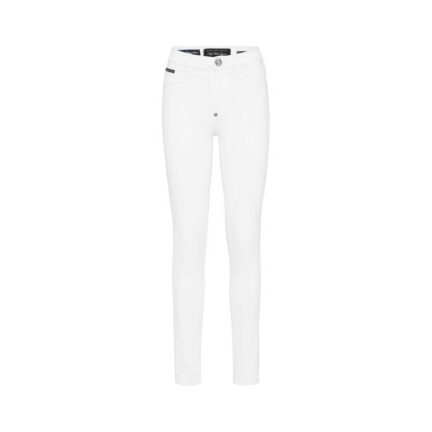 Denim High Waist Jegging Logo