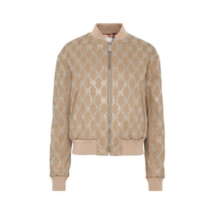 Gabardine Bomber Strass Monogram