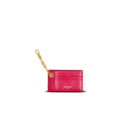 Pulse lambskin leather card holder