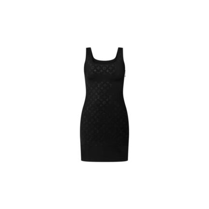 Embossed Monogram Tank Dress