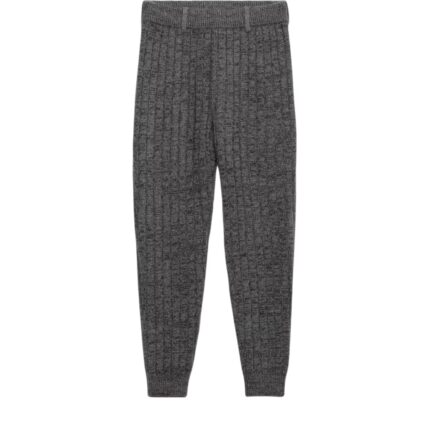 Wool and cashmere pants