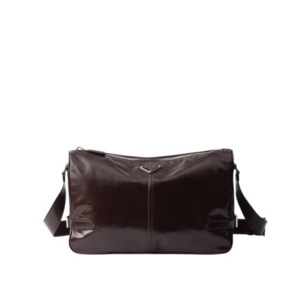 Leather shoulder bag