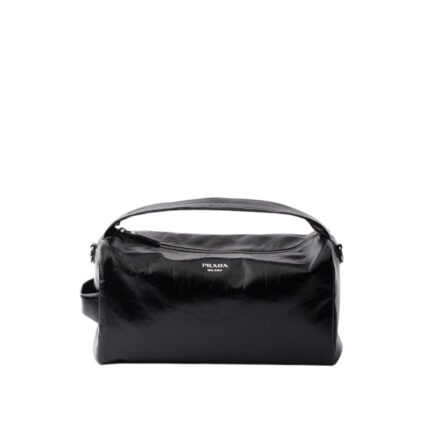 Leather shoulder bag