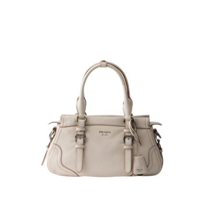 Large leather tote bag