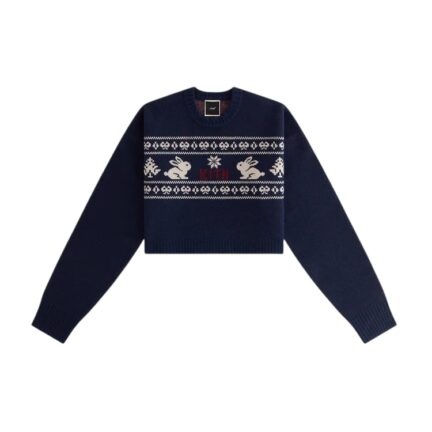 Kithmas Women Freja Cropped Bunny Sweater