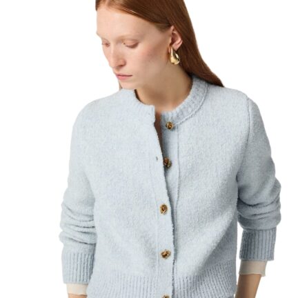 Wool Bouclé Cardigan