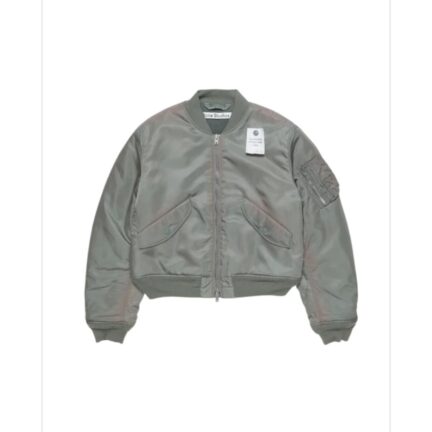 Washed bomber jacket