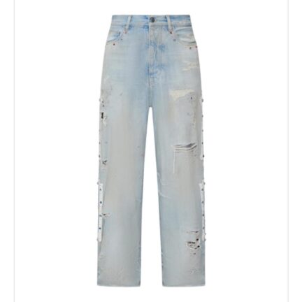 BONES STUDDED BAGGY JEAN
