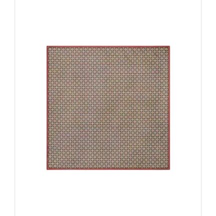 Floral Majolica Foulard 41 x 41