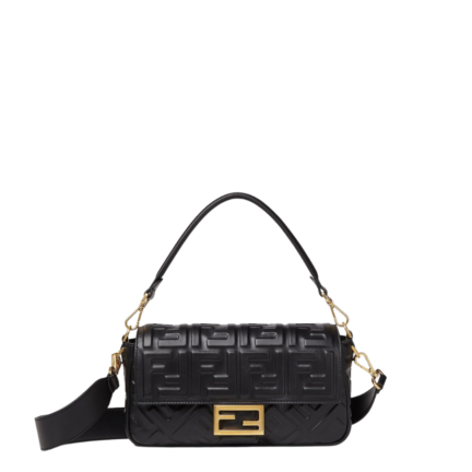 Baguette® Black leather bag