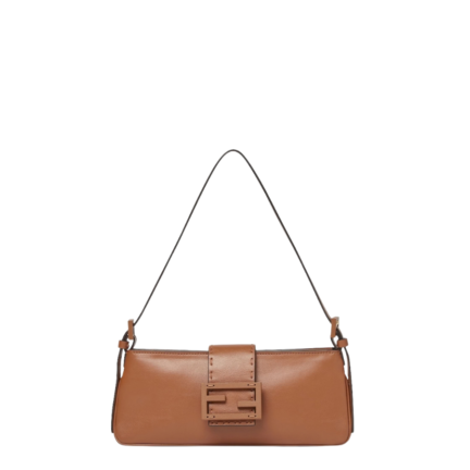 Fendi Baby B. Tan leather mini-bag
