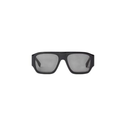 Fendi Diagonal Black acetate sunglasses