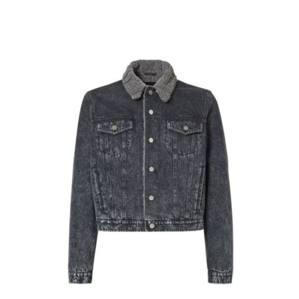 Blouson Black denim blouson