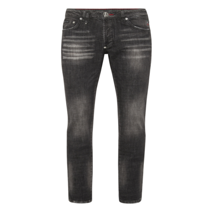 Denim Super Straight Cut Trousers Racing Club