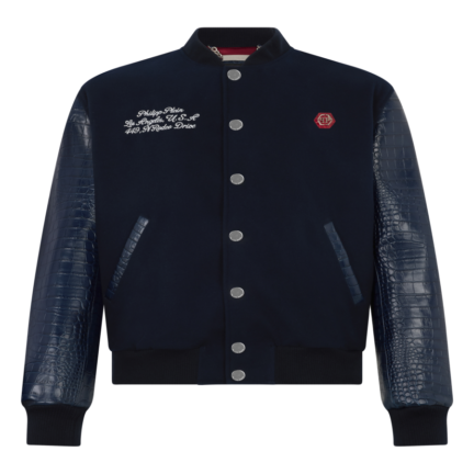 Varsity Bomber Cocco Sleeves Los Angeles