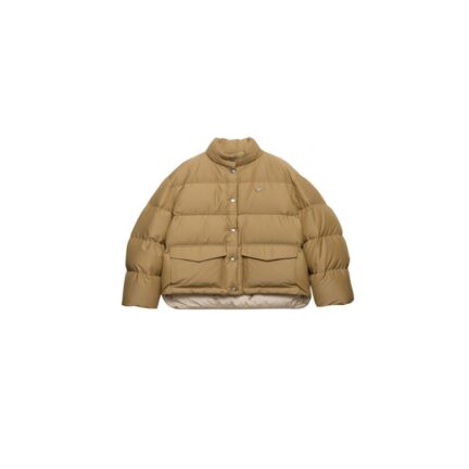 Medium-weight technical fabric down jacket