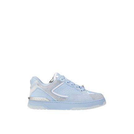 Biggie Basket Embellished Leather Sneakers